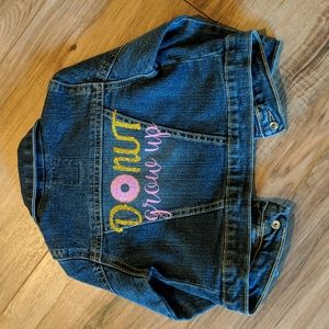 Donut grow up (self made) jean jacket